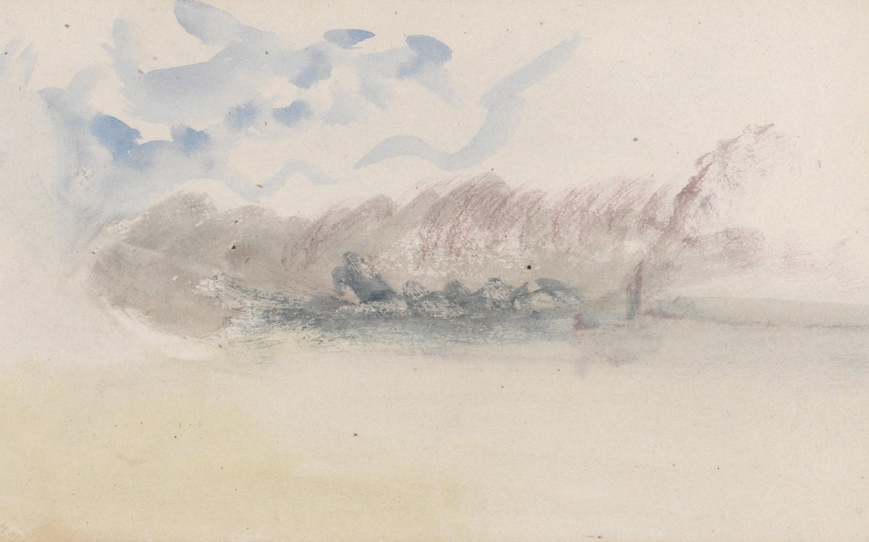 Szkicownik kanału autorstwa Joseph Mallord William Turner