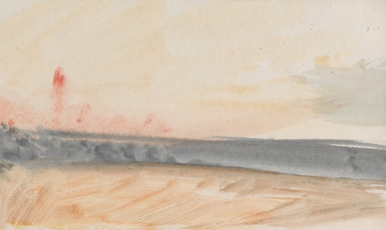 Szkicownik kanału autorstwa Joseph Mallord William Turner