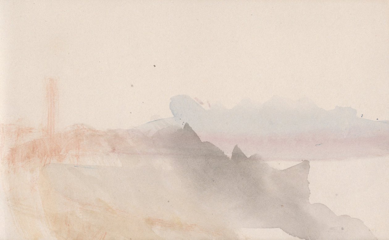 Szkicownik kanału autorstwa Joseph Mallord William Turner