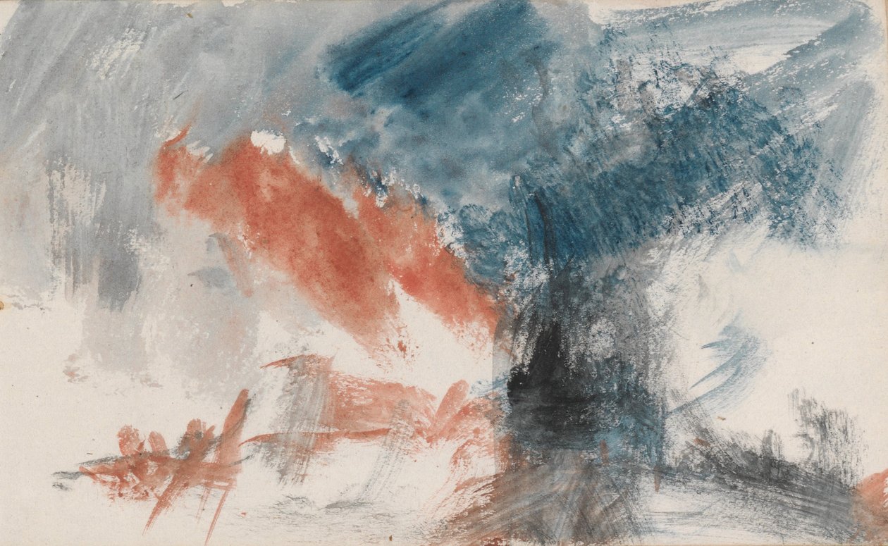 Szkicownik kanału autorstwa Joseph Mallord William Turner