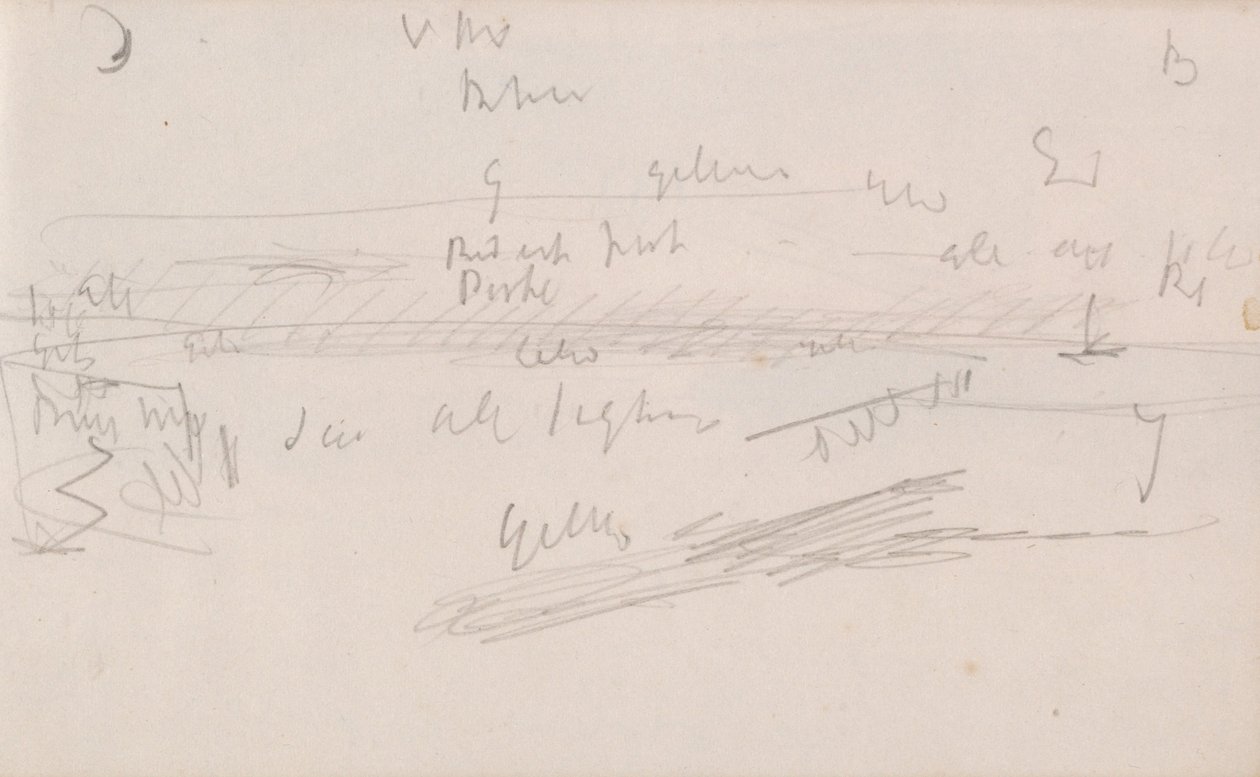 Szkicownik kanału autorstwa Joseph Mallord William Turner