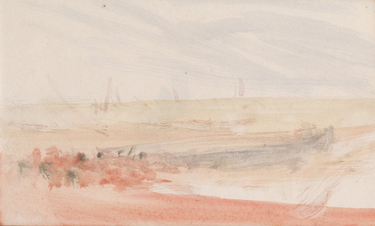 Szkicownik kanału autorstwa Joseph Mallord William Turner