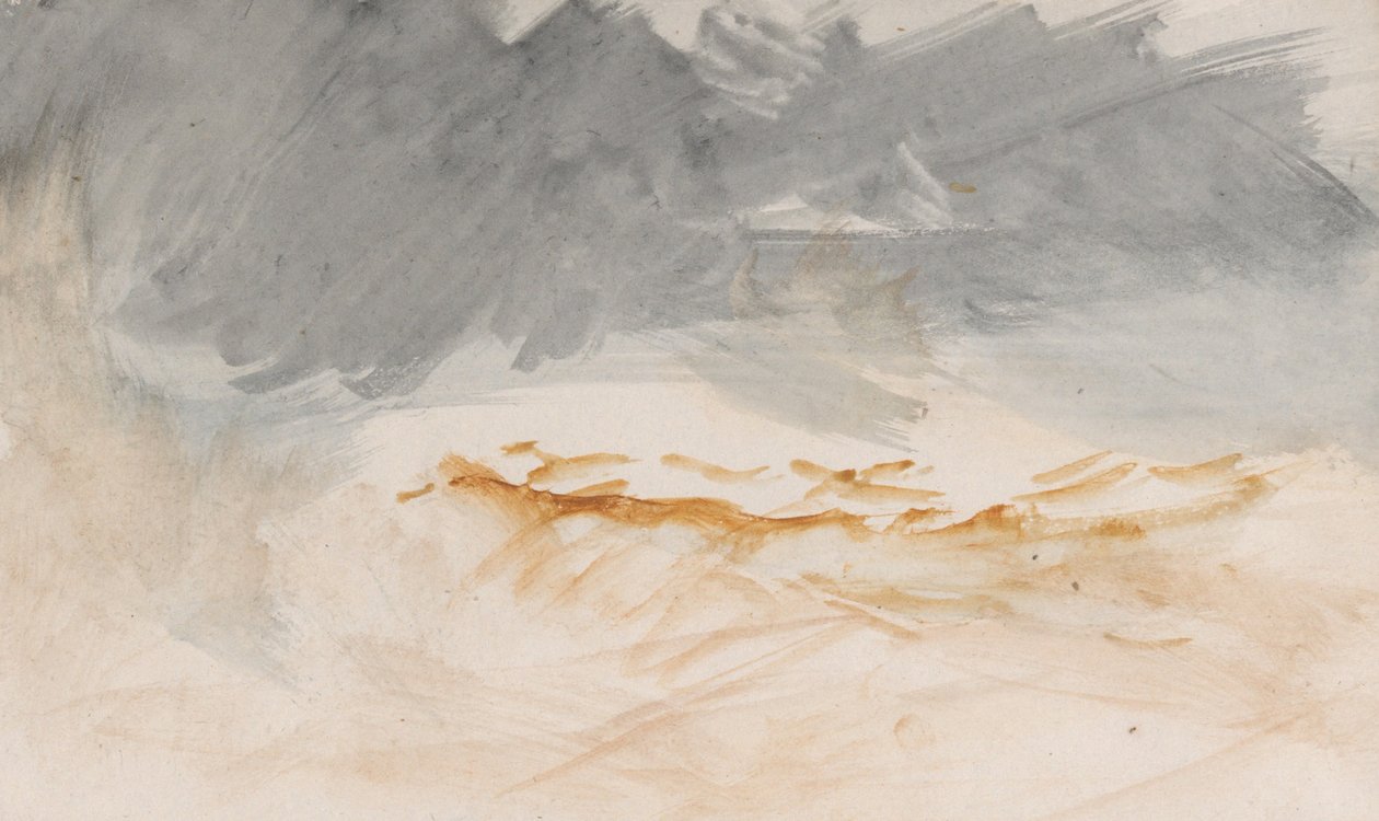 Szkicownik kanału autorstwa Joseph Mallord William Turner