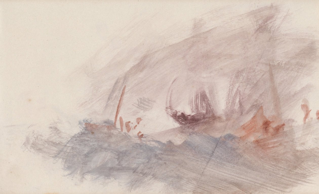 Szkicownik kanału autorstwa Joseph Mallord William Turner