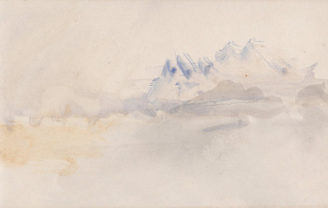 Szkicownik kanału autorstwa Joseph Mallord William Turner