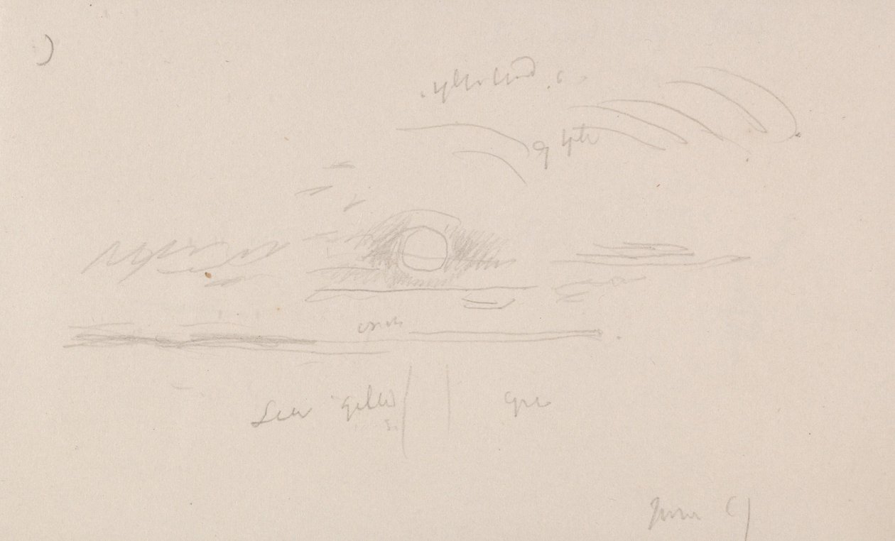 Szkicownik kanału autorstwa Joseph Mallord William Turner
