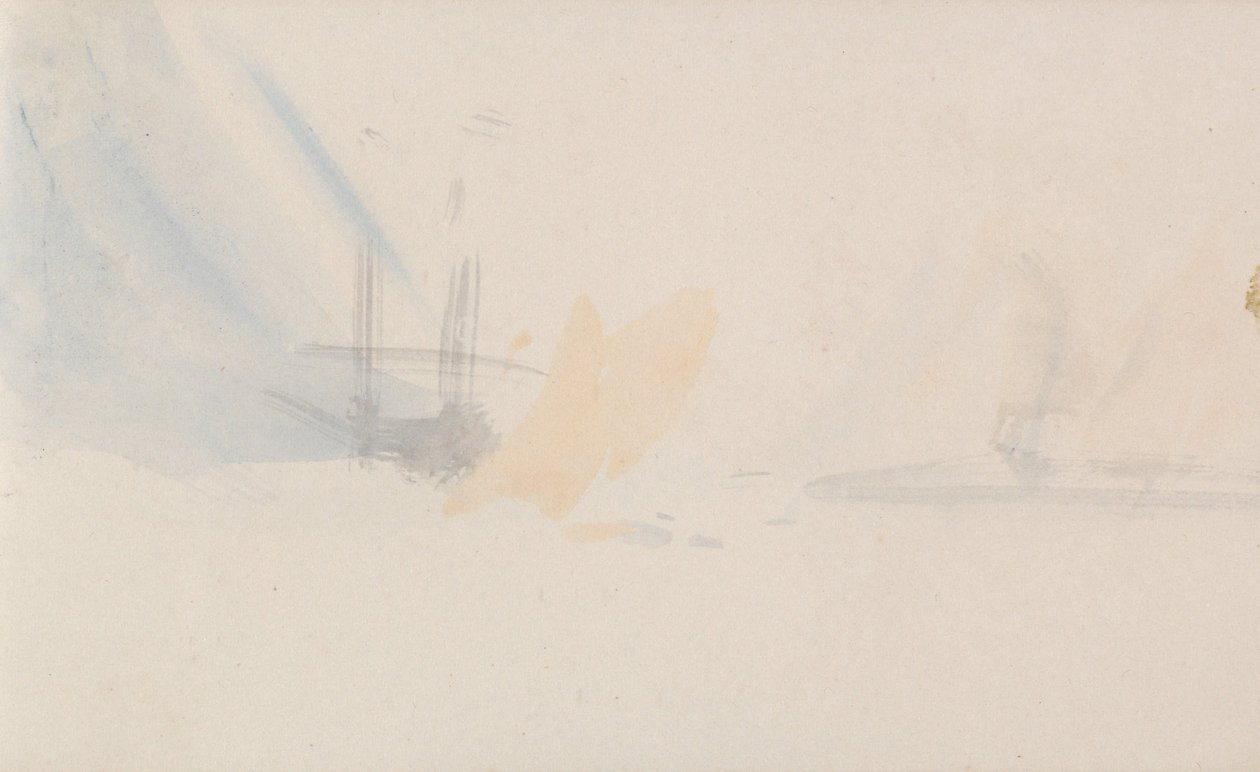 Szkicownik kanału autorstwa Joseph Mallord William Turner