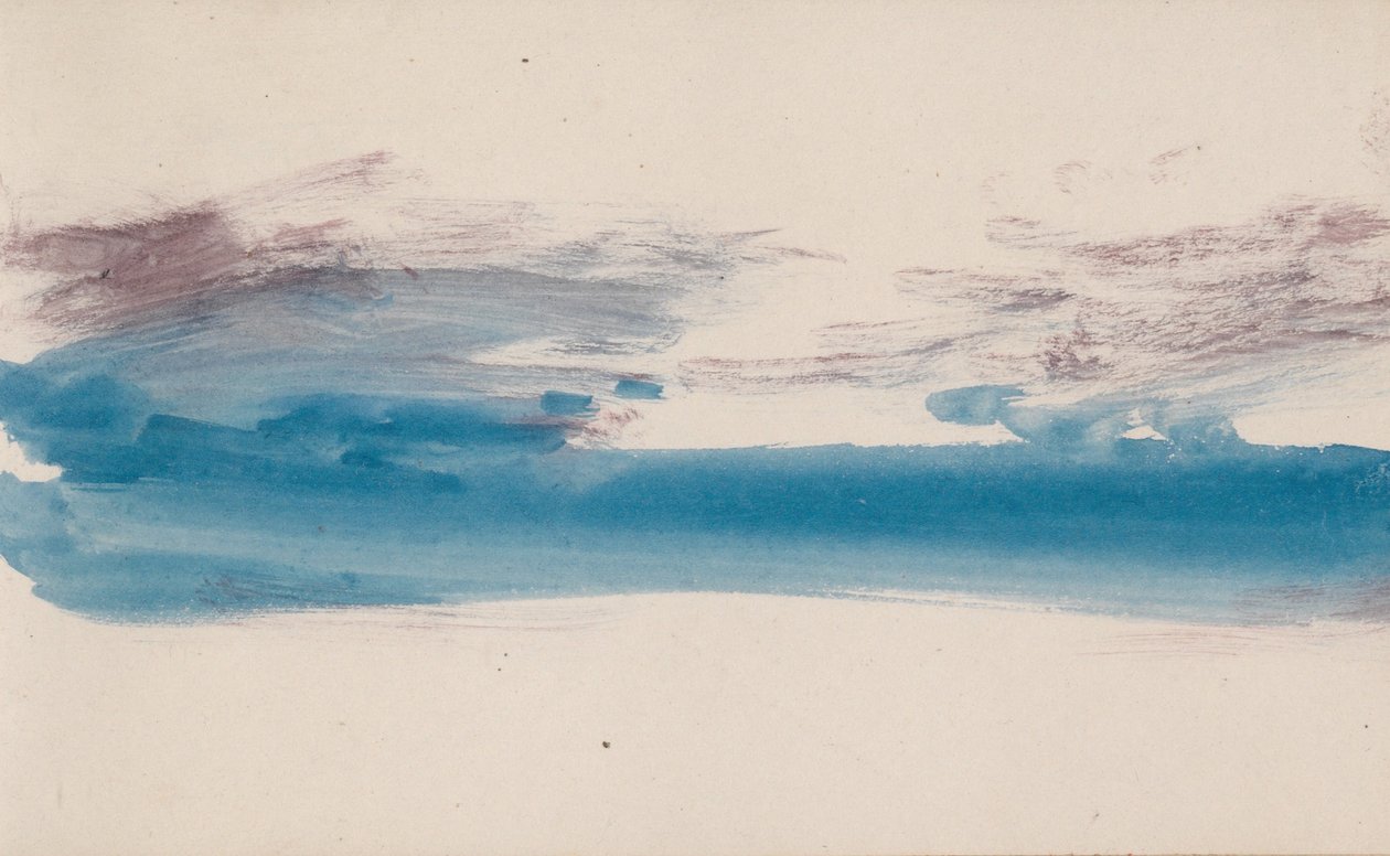Szkicownik kanału autorstwa Joseph Mallord William Turner
