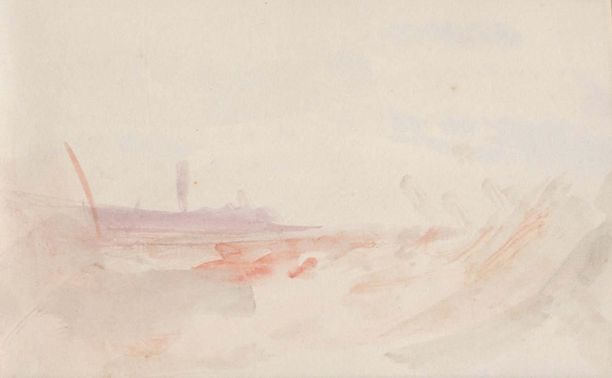 Szkicownik kanału autorstwa Joseph Mallord William Turner