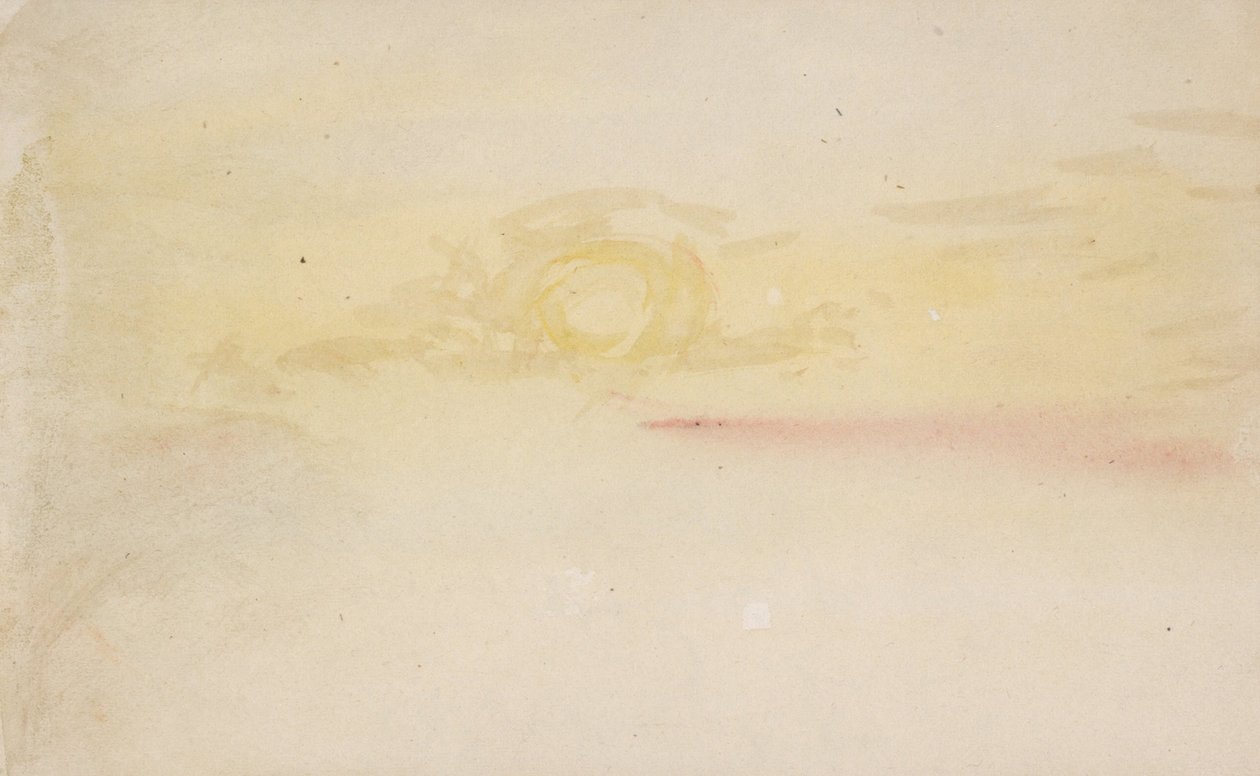 Szkicownik kanału autorstwa Joseph Mallord William Turner