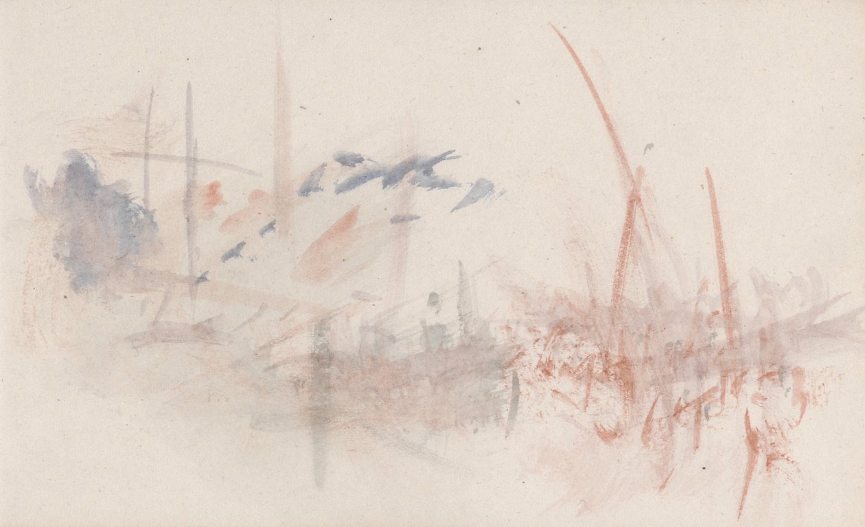 Szkicownik kanału autorstwa Joseph Mallord William Turner