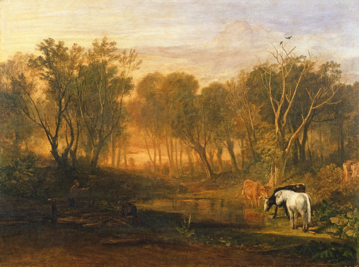 Las Bere, ok.1808 autorstwa Joseph Mallord William Turner