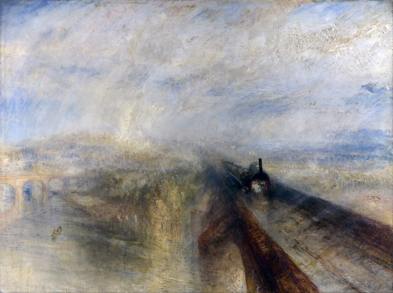 Wielka Zachodnia Kolej autorstwa Joseph Mallord William Turner
