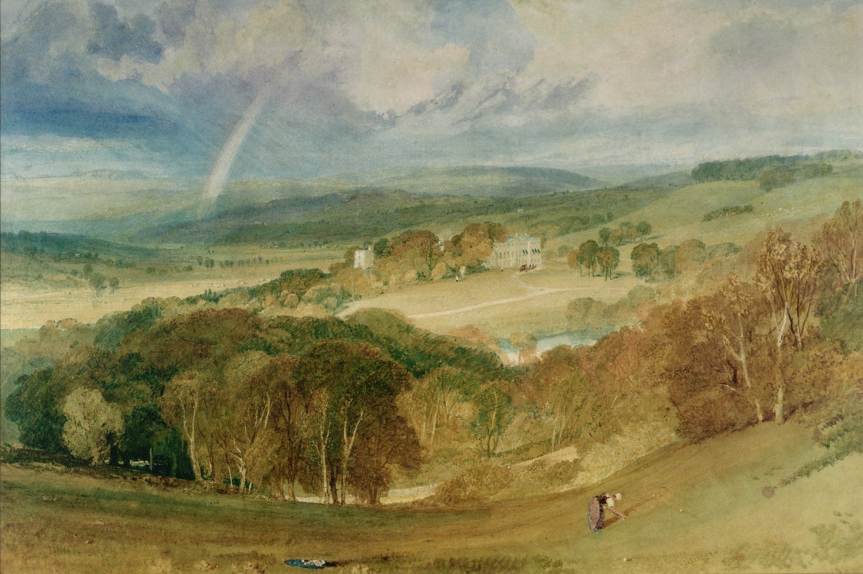 Dolina Ashburnham, Sussex autorstwa Joseph Mallord William Turner