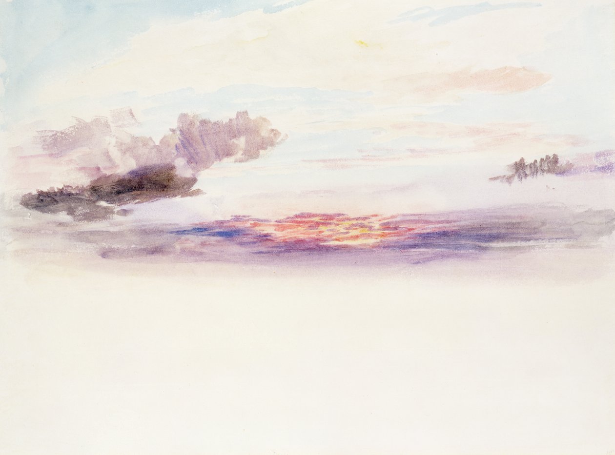 Niebo o świcie autorstwa Joseph Mallord William Turner