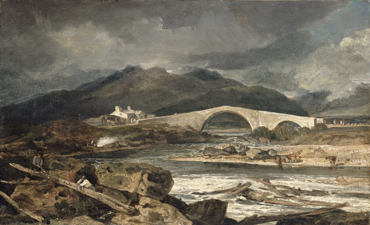 Most Tummel, Perthshire, c.1801-03 autorstwa Joseph Mallord William Turner