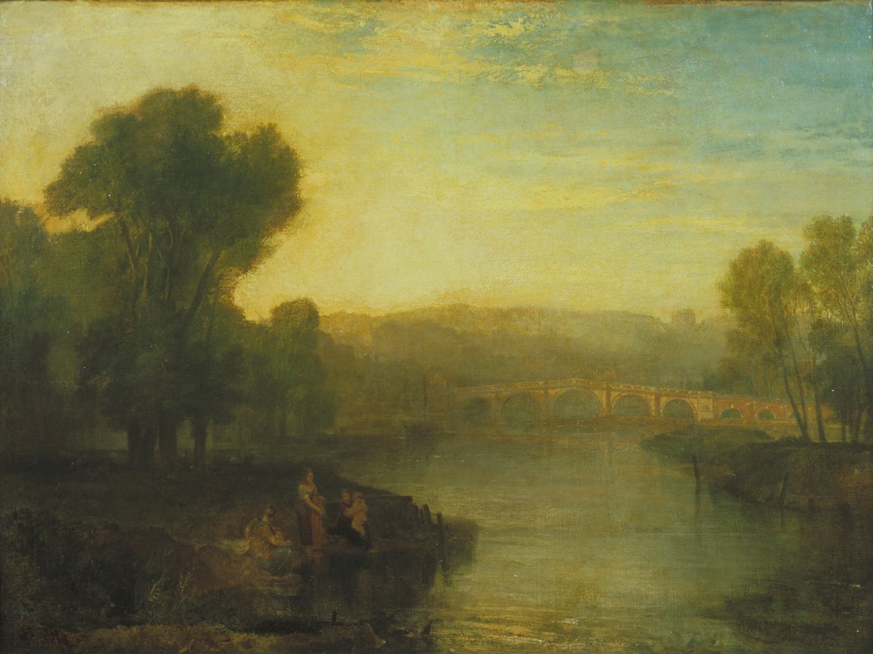 Widok na wzgórze Richmond i most autorstwa Joseph Mallord William Turner