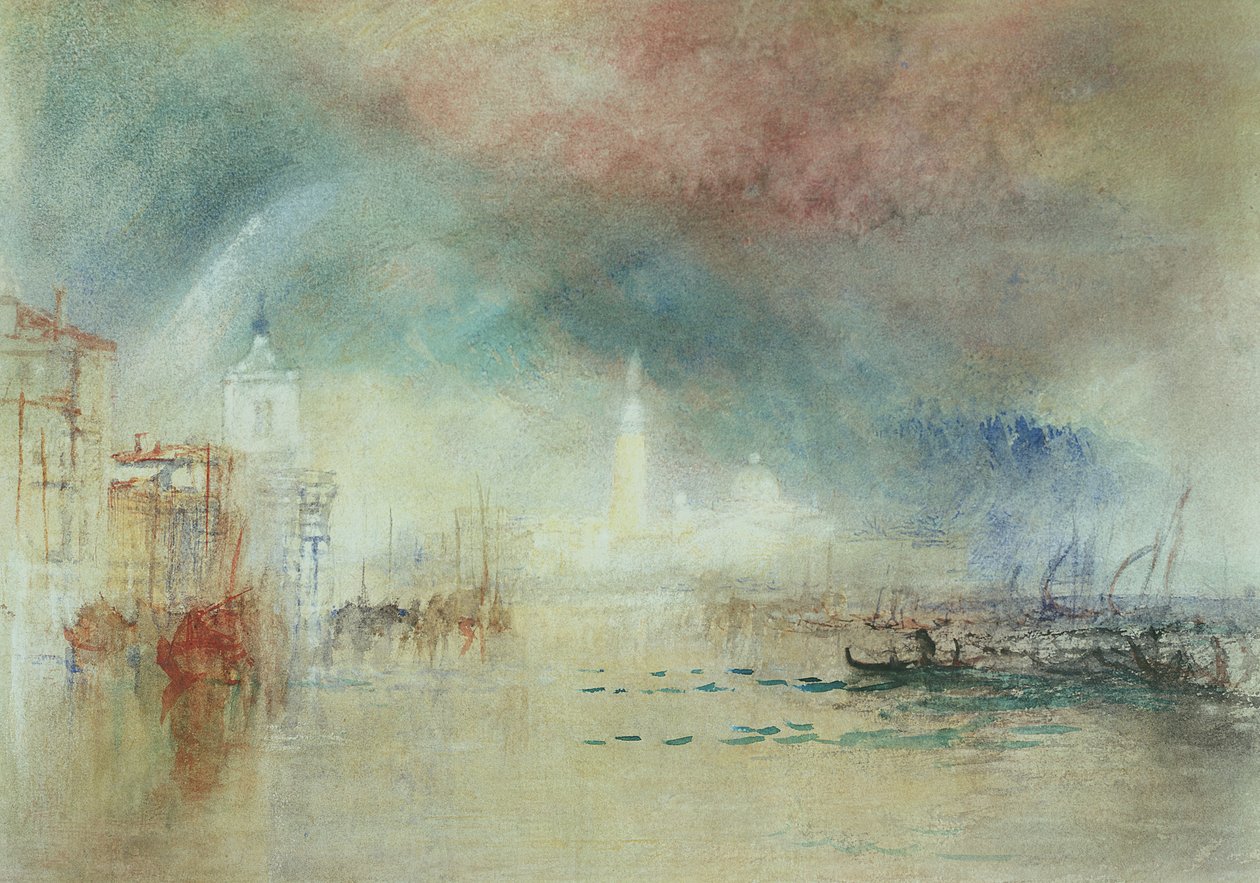 Widok Wenecji z La Giudecca autorstwa Joseph Mallord William Turner