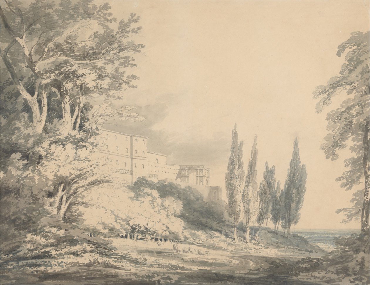 wschodnia willa autorstwa Joseph Mallord William Turner