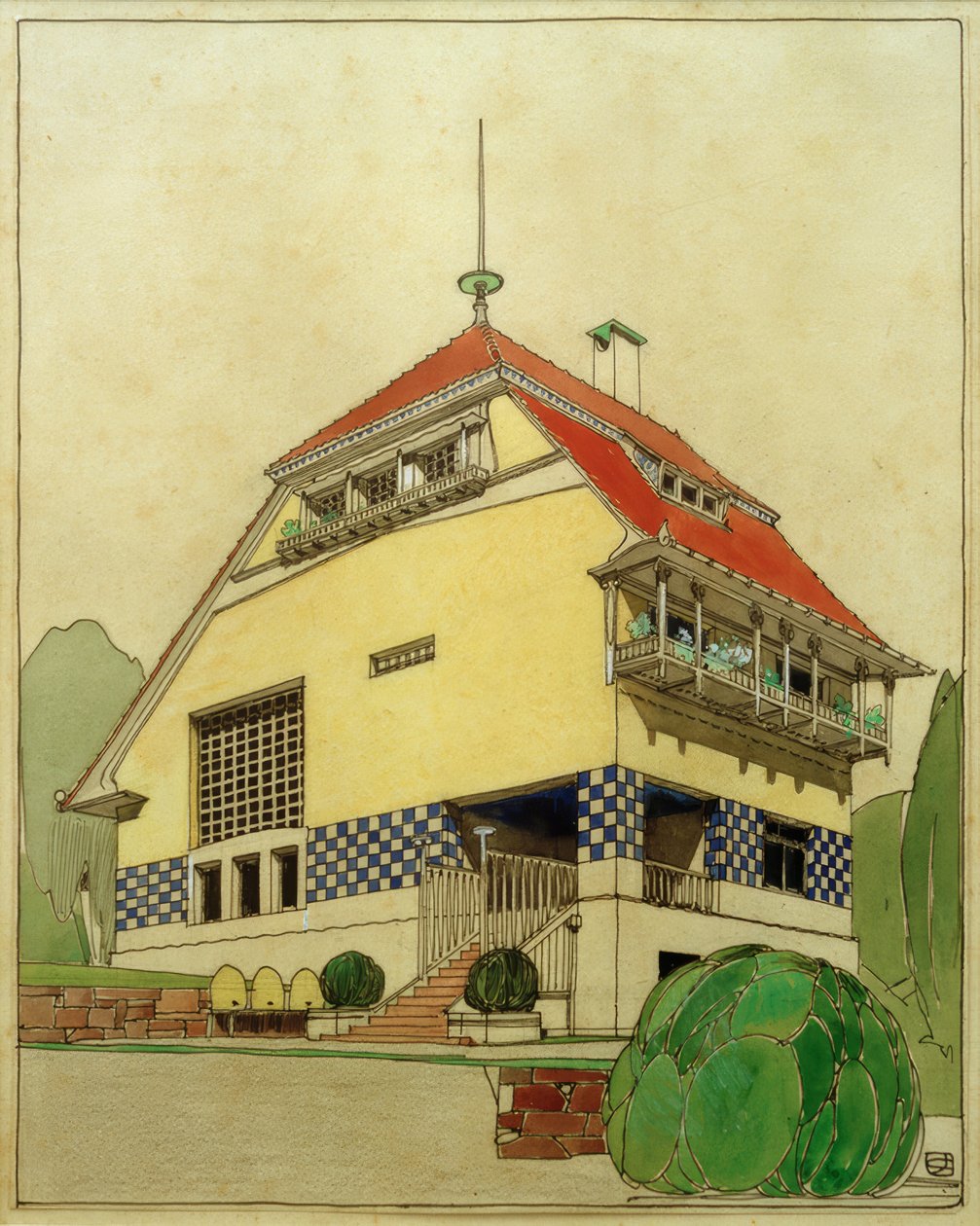 Olbrich, Józef Maria; autorstwa Joseph Maria Olbrich