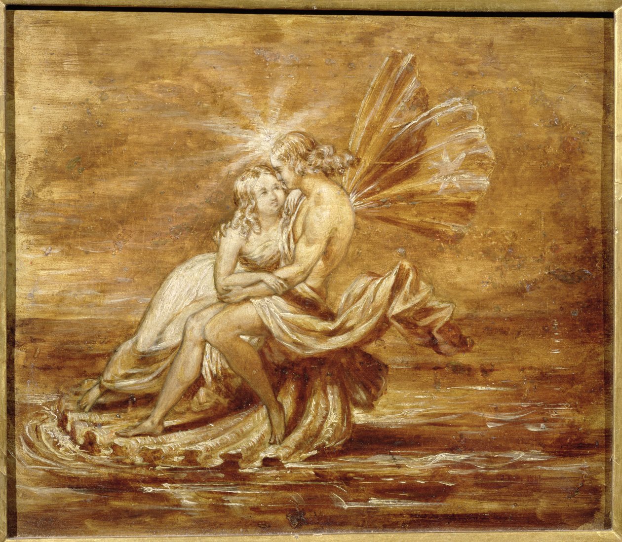 Wróżki na muszli autorstwa Joseph Noel Paton
