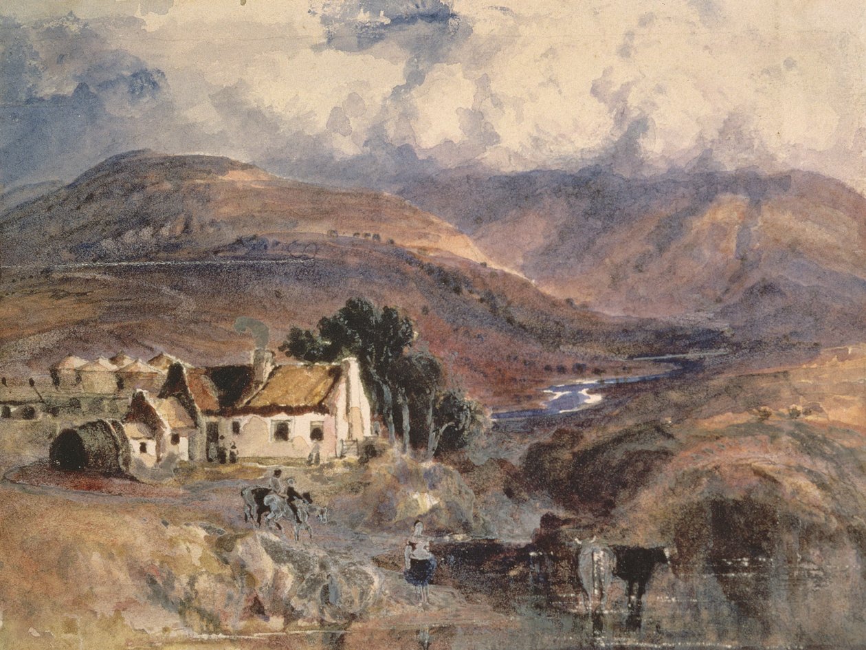 Krajobraz szkocki autorstwa Joseph Noel Paton