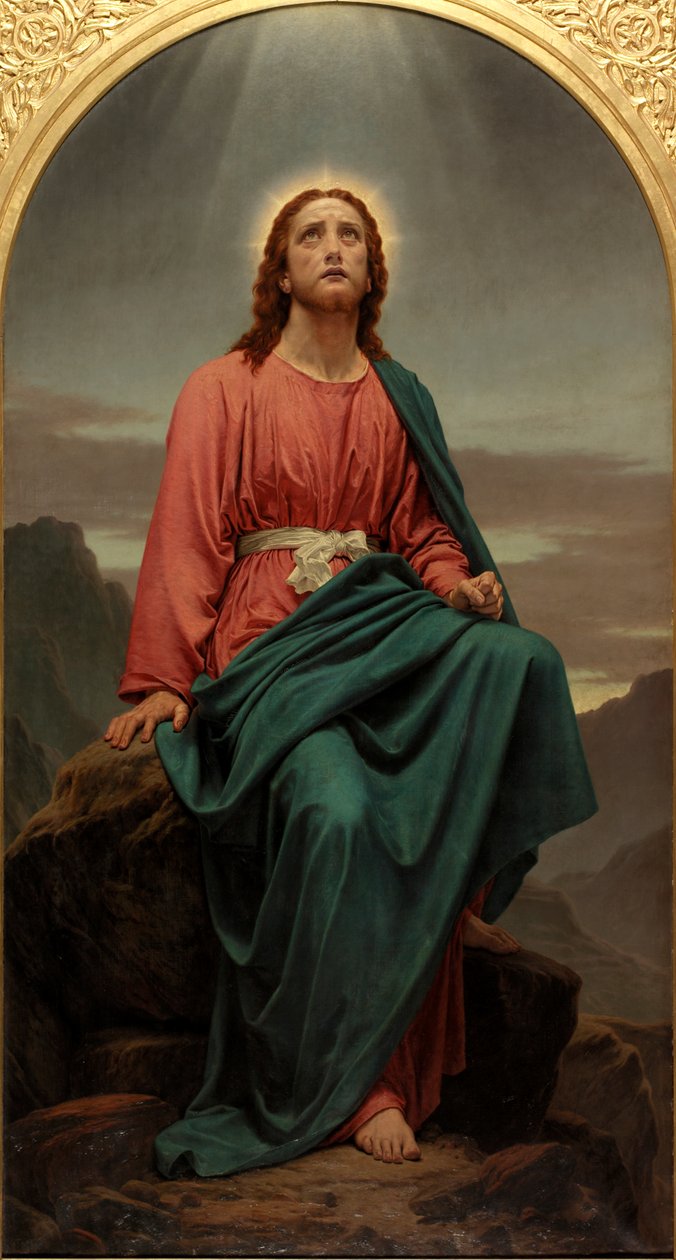 Człowiek boleści, 1875 autorstwa Joseph Noel Paton