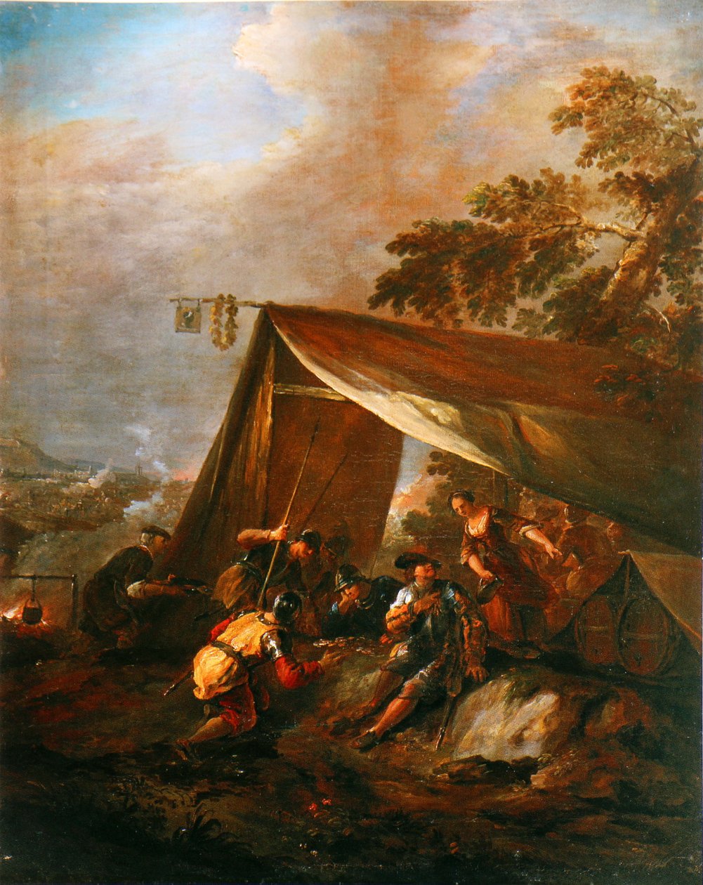 Obóz autorstwa Joseph Parrocel
