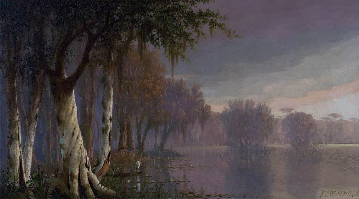 Bau Teche autorstwa Joseph Rusling Meeker
