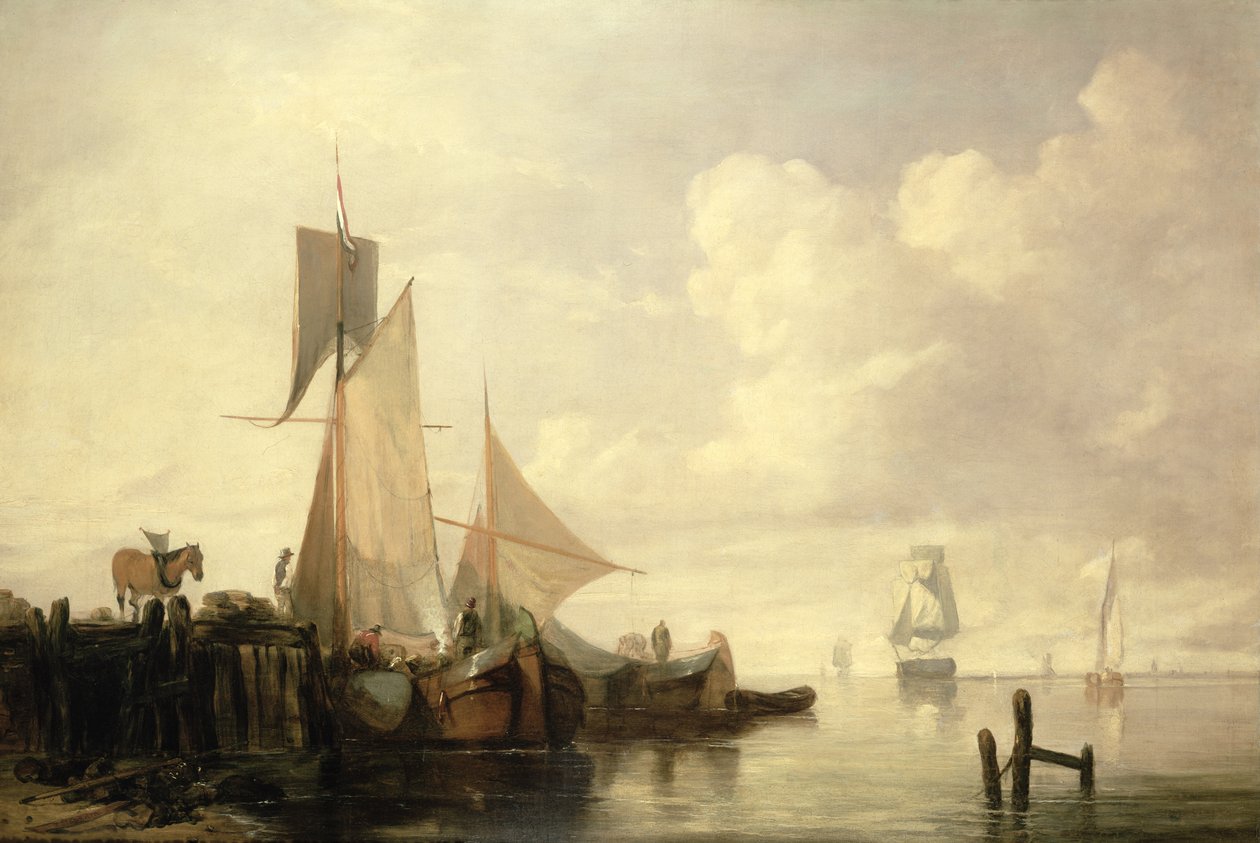 Scena przybrzeżna autorstwa Joseph Stannard