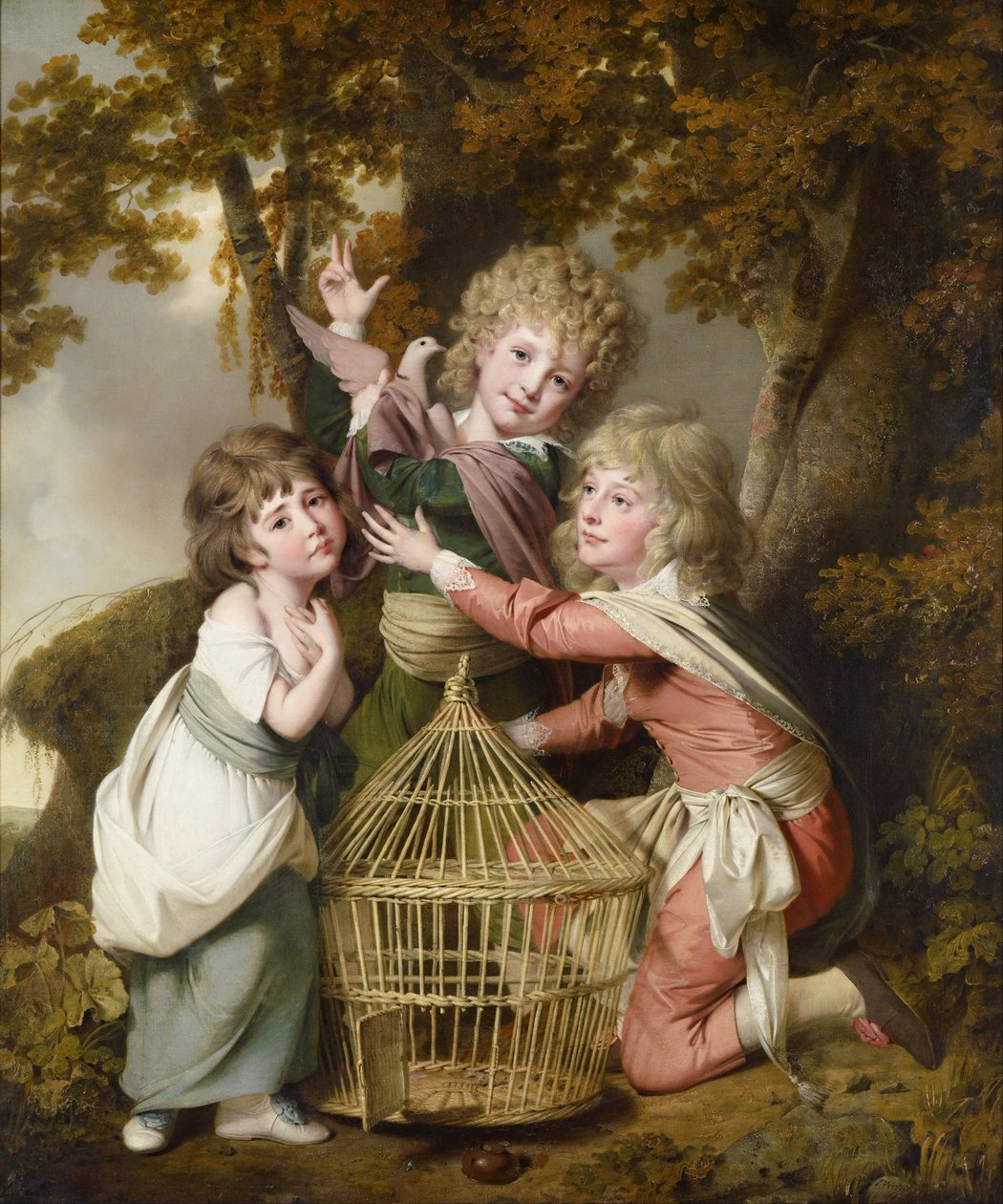 Dzieci Synnota autorstwa Joseph Wright of Derby
