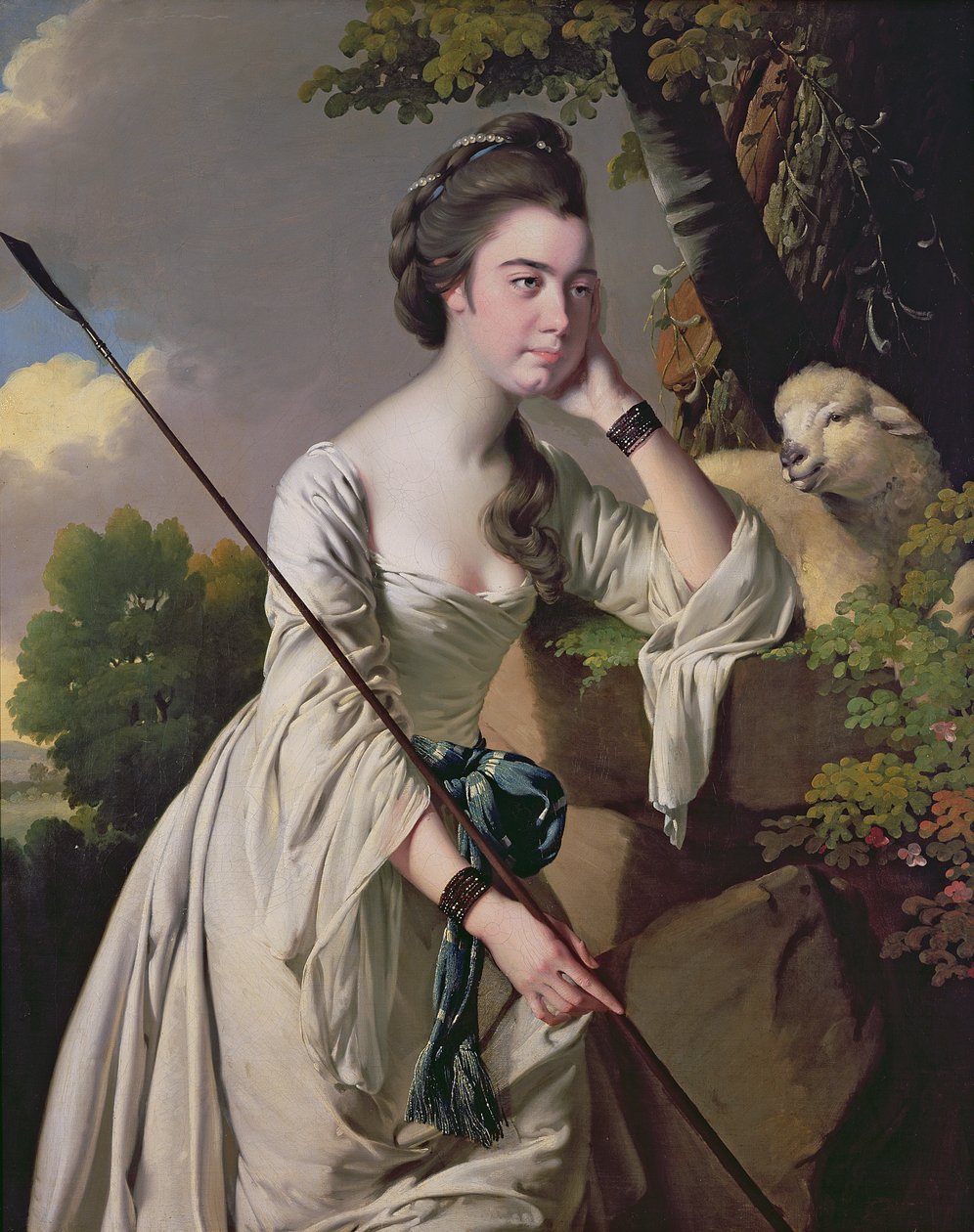 Anna Ashton, pani Thomas Case autorstwa Joseph Wright of Derby