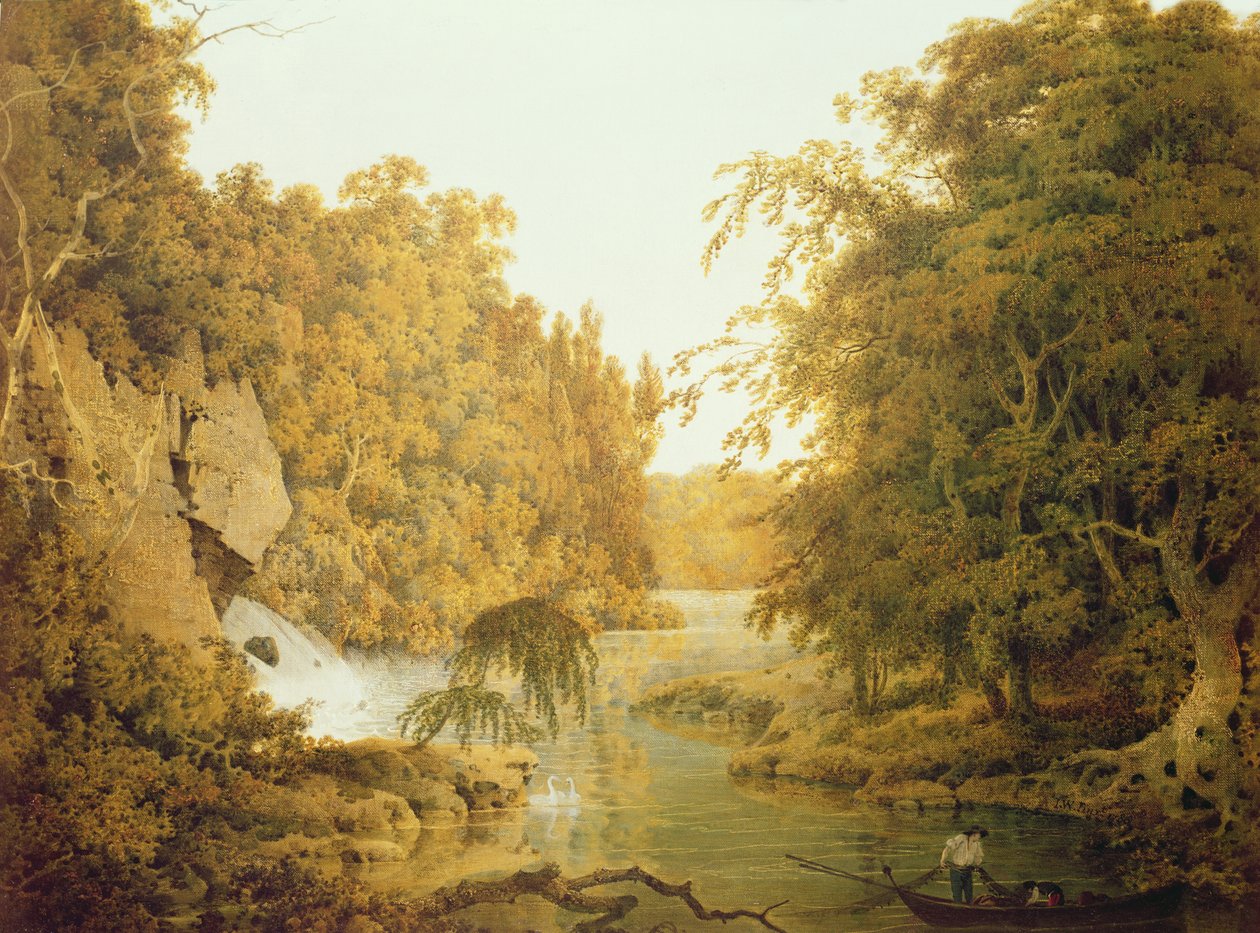 Dovedale, Peak District autorstwa Joseph Wright of Derby