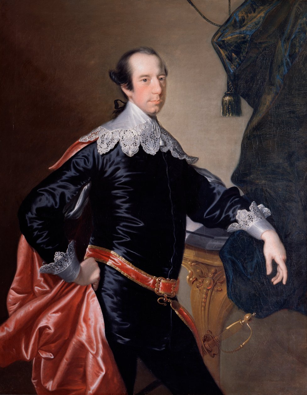 Lawrence Monck, 1760 autorstwa Joseph Wright of Derby