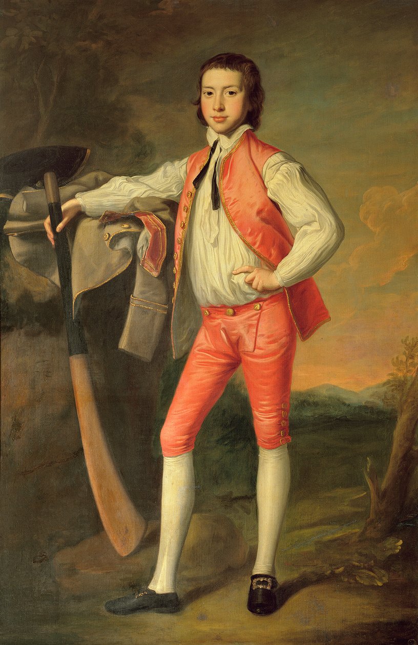 Sir William FitzHerbert jako chłopiec autorstwa Joseph Wright of Derby