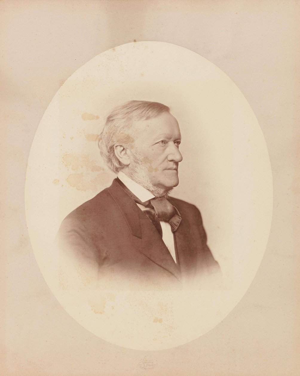Portret kompozytora Ryszarda Wagnera 1813-1883, ok. 1930 r. 1870. autorstwa Joseph Albert