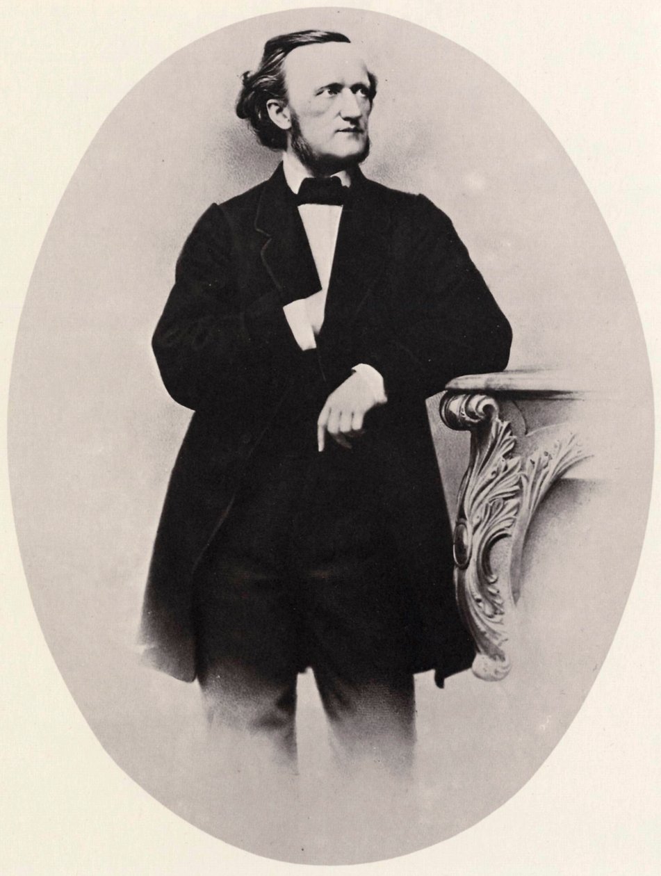 Richard Wagner, niemiecki kompozytor, 1864 autorstwa Joseph Albert