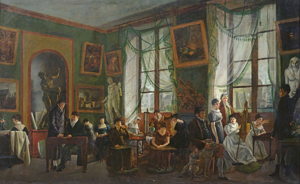 Studio Madame Haudebourt-Lescot autorstwa Joseph Albrier