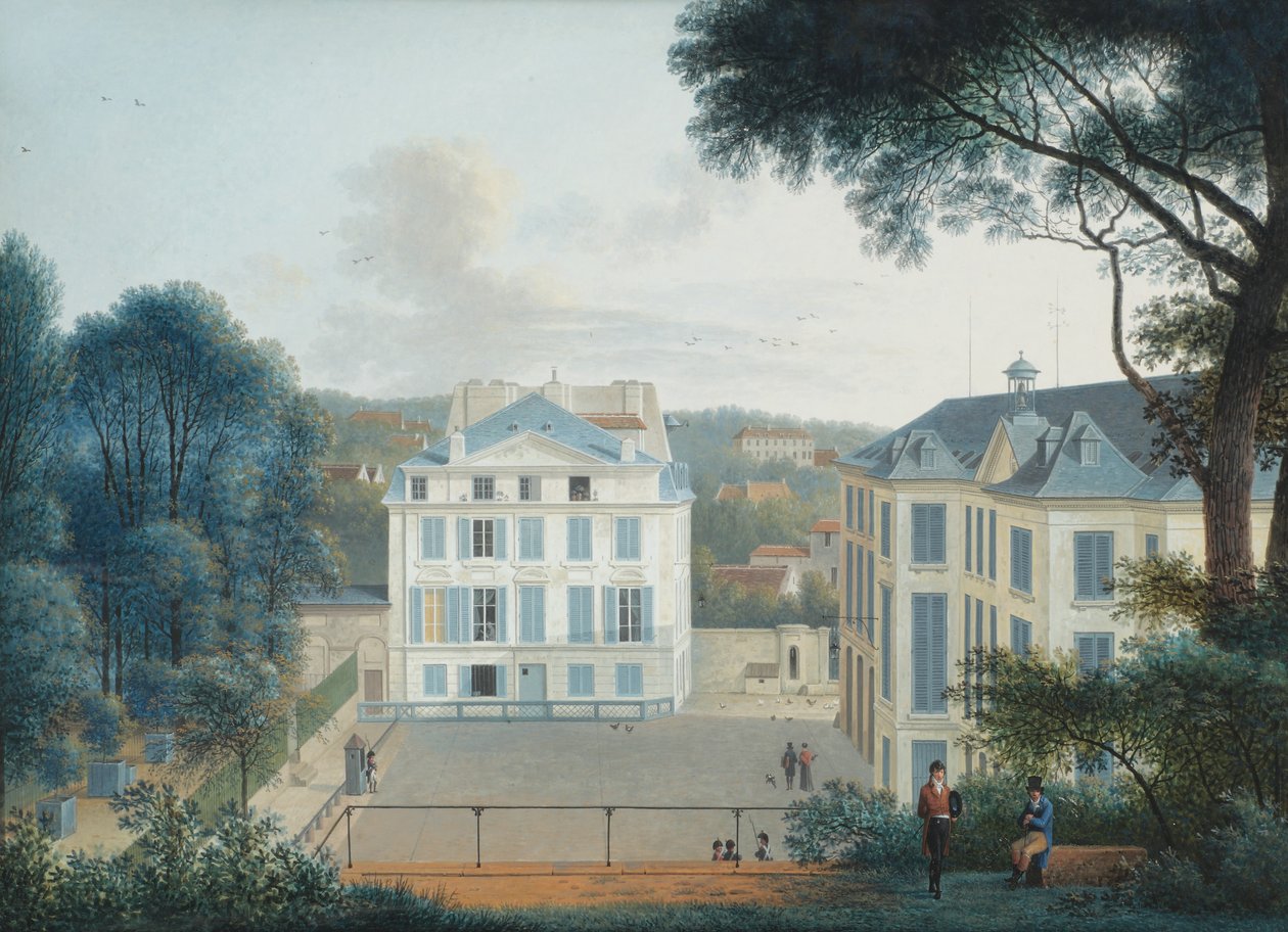 Dom Buffona w Jardin des Plantes, Paryż autorstwa Joseph August Knip