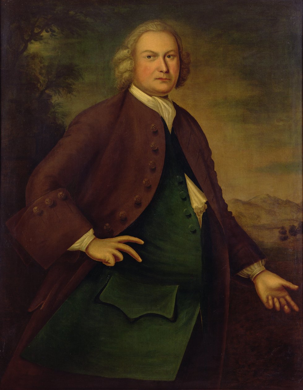 Portret pana Daniela Rea, ok. 1757 (olej na płótnie) autorstwa Joseph Badger