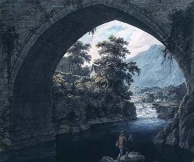 Północny łuk mostu Llangollen autorstwa Joseph Barber