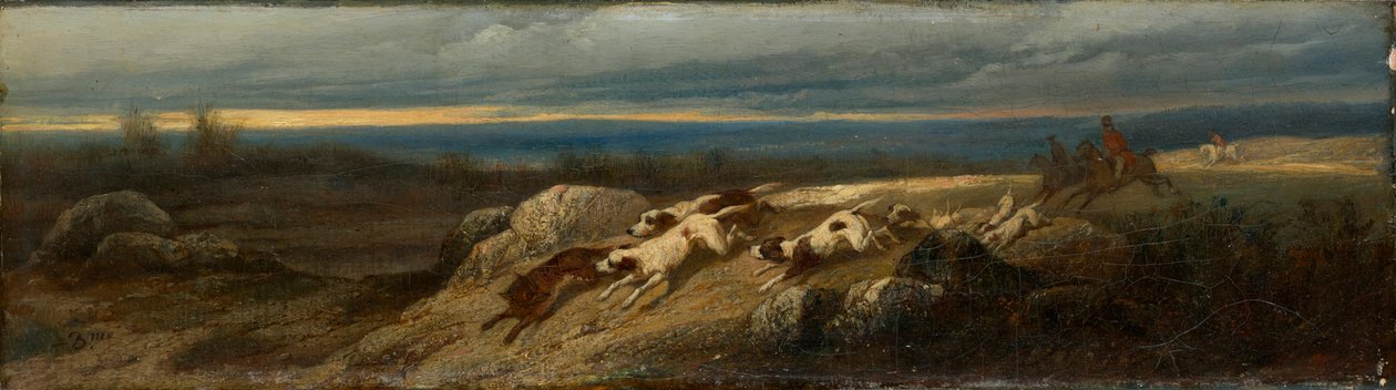 Fuchsjagd autorstwa Joseph Beaume