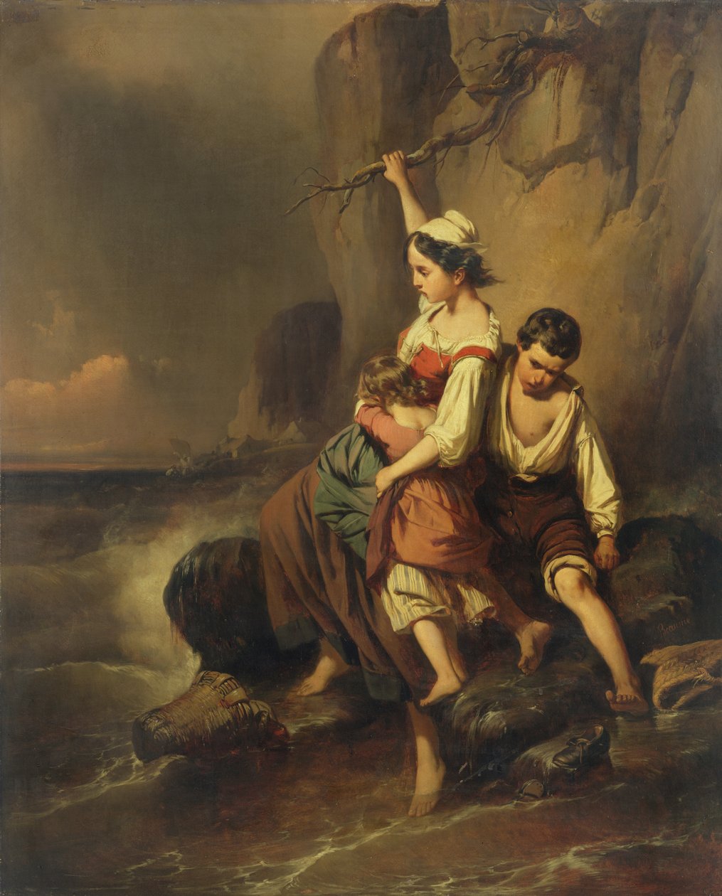 Wysoka woda autorstwa Joseph Beaume