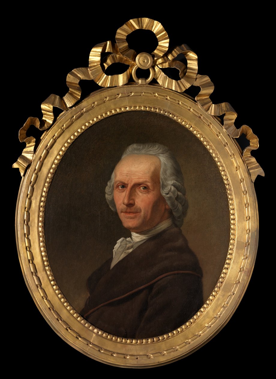 Retrato de Paulus de Cock (óleo sobre tela) polonês autorstwa Joseph Benoît Suvée