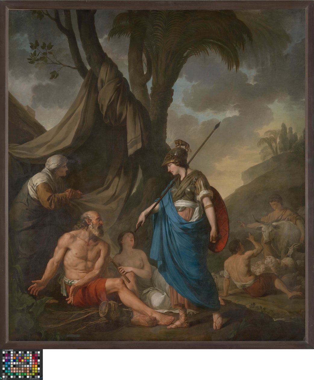 Erminia i pasterze (według Torquato Tasso) autorstwa Joseph Benoît Suvée