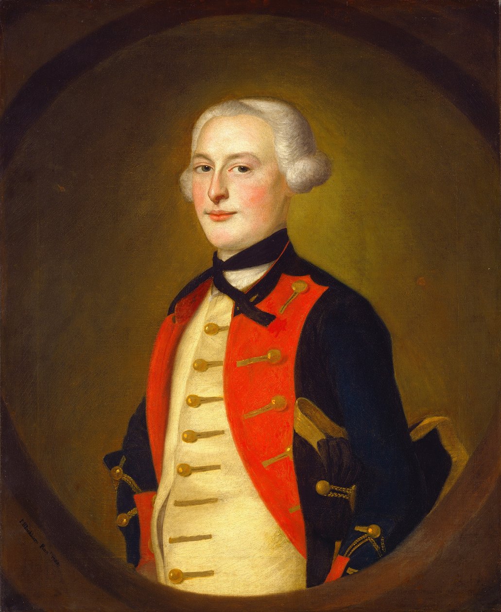 Oficer wojskowy autorstwa Joseph Blackburn