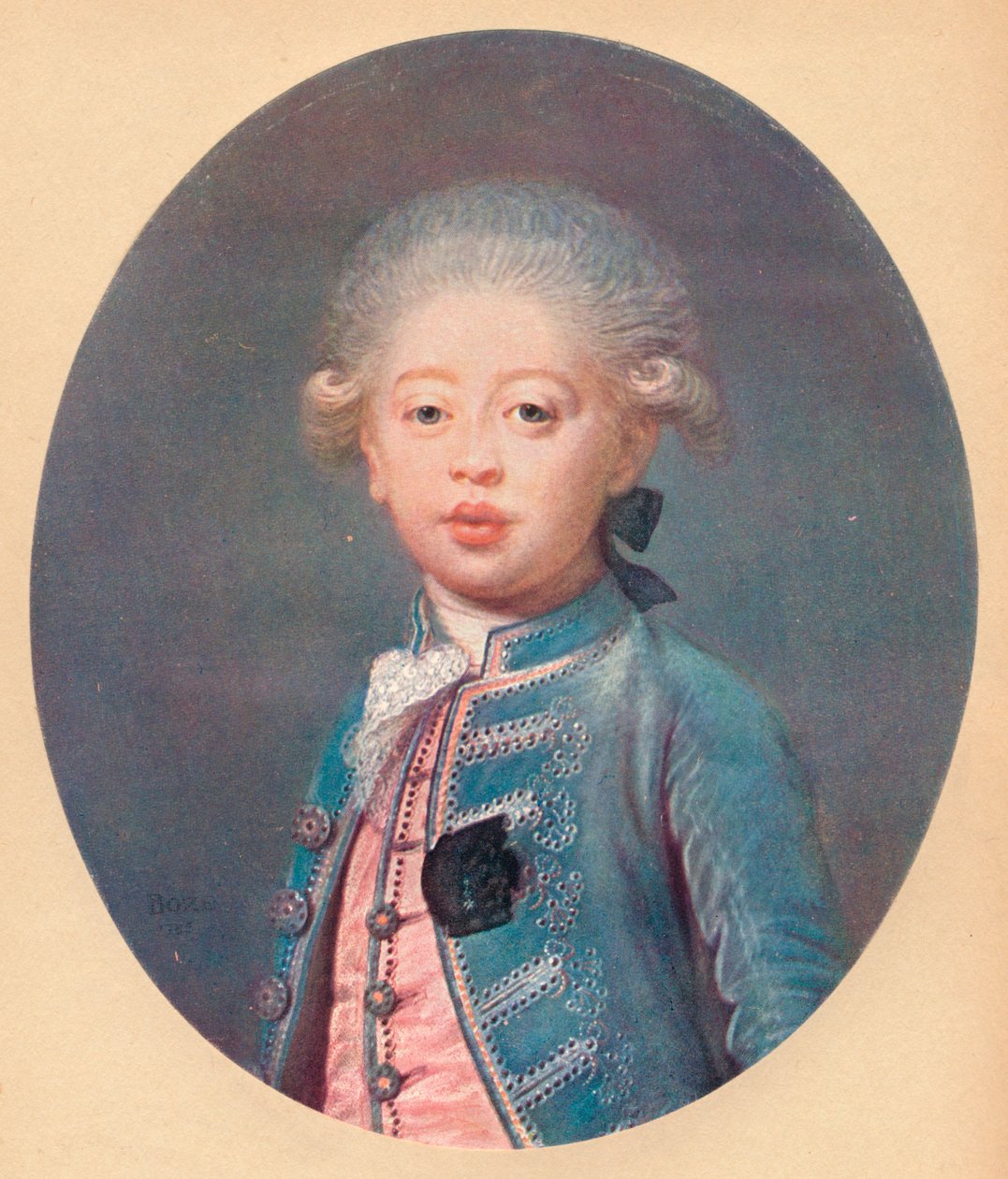 Louis-Antoine dArtois książę Angouleme, c1785 autorstwa Joseph Boze