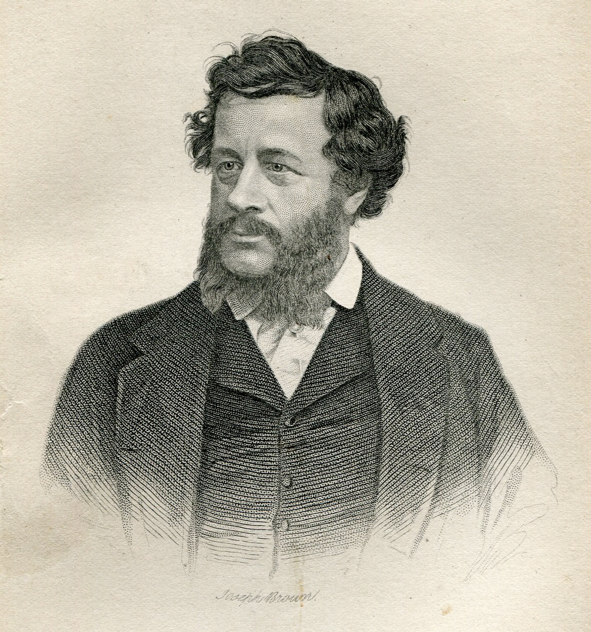 Charles Elme Francatelli, 1861 autorstwa Joseph Brown