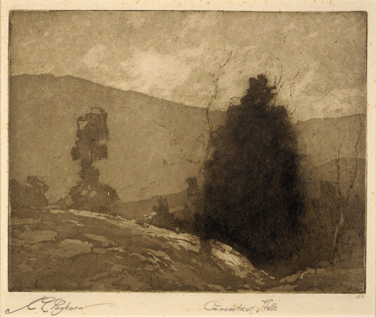 Connecticut Hills autorstwa Joseph C. Claghorn