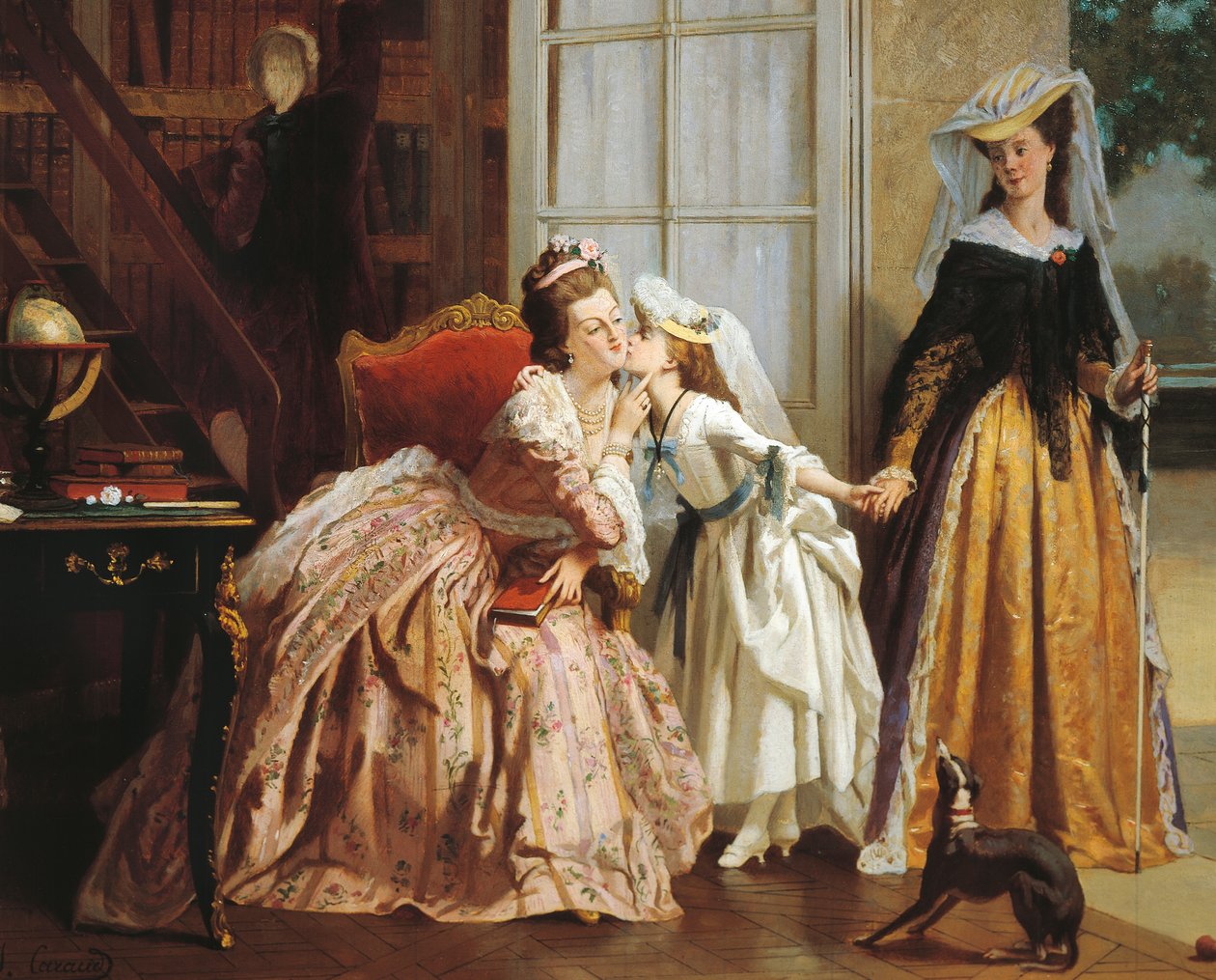 Maria Antonina (olej na płótnie) autorstwa Joseph Caraud